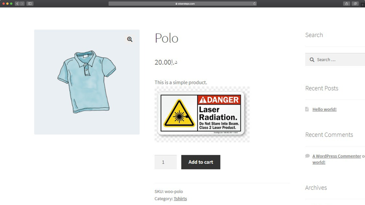 Product Warnings & Disclaimers project screenshot 5