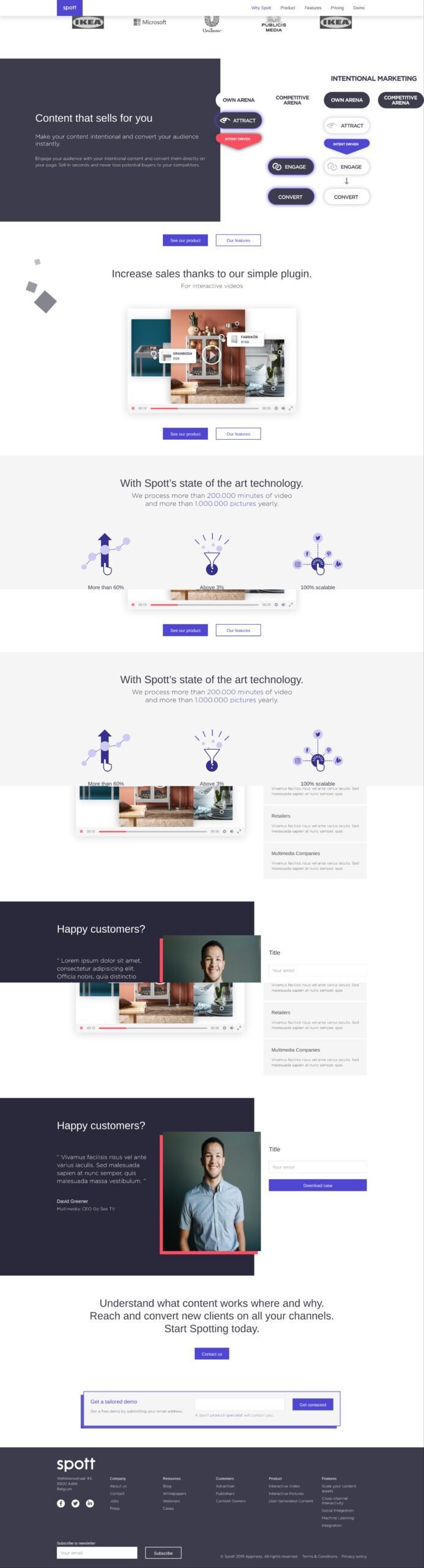 Spott project screenshot 1
